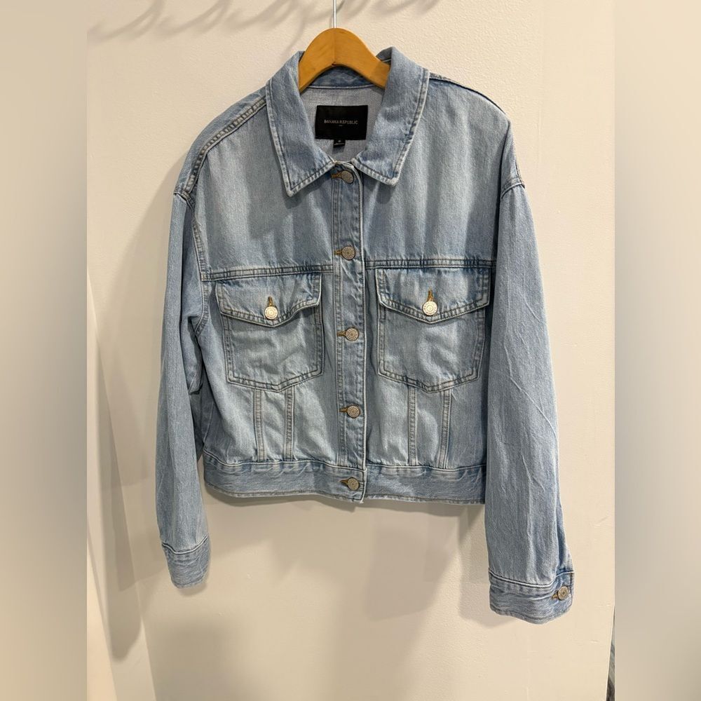 Banana Republic Light Blue Jean Jacket